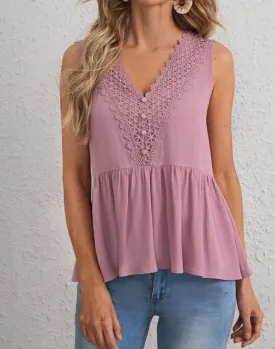 Aprica Lace Tank