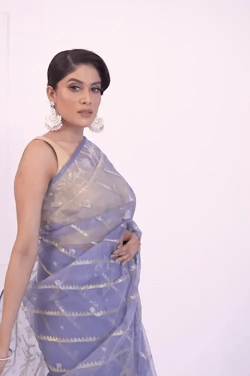 Belwari Jamdani Saree