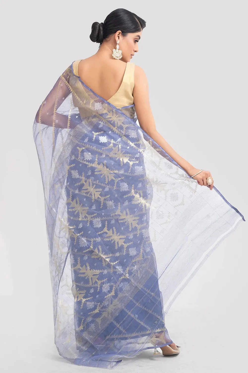 Belwari Jamdani Saree