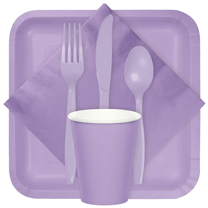 Bulk Luscious Lavender Dinner Napkins 3 Ply (250 per Case)