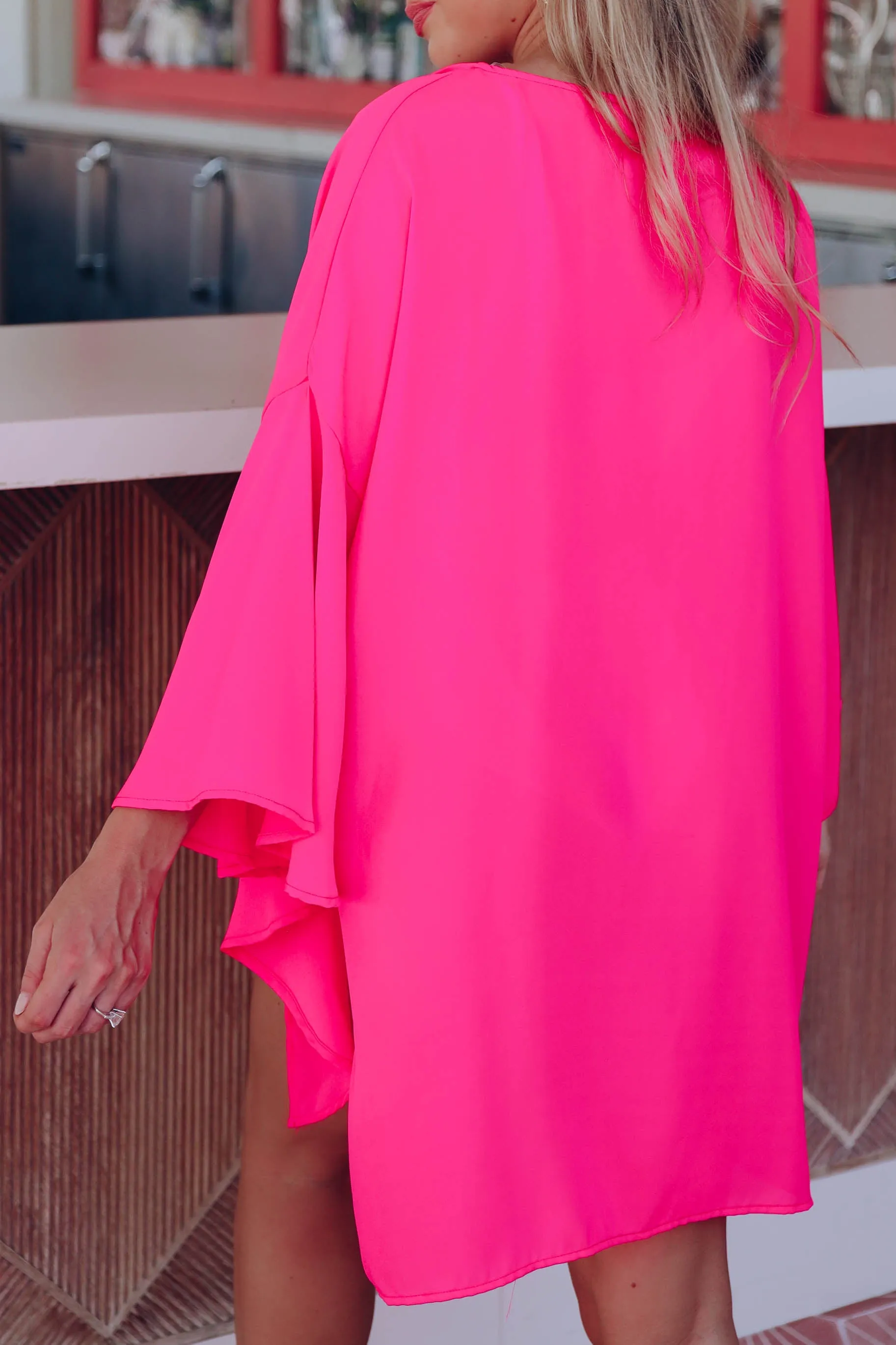 Fantasy Island Pink Kimono