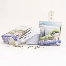 L'Auguste Provence "Cabanon" Lavender Sachet Gift Box