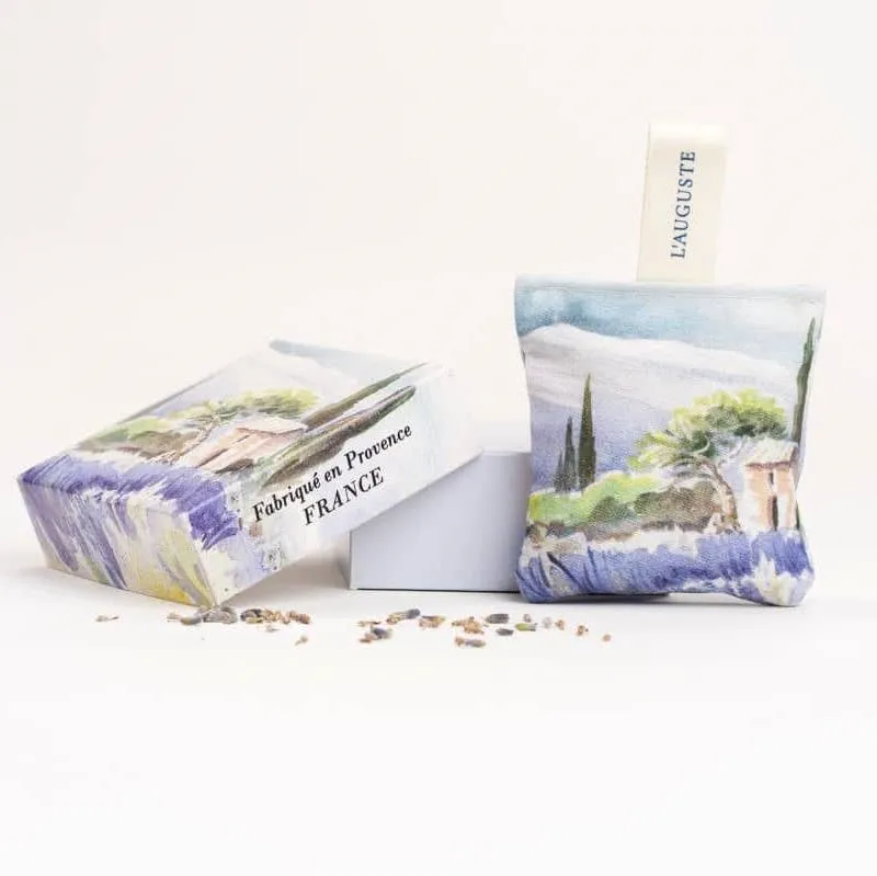 L'Auguste Provence "Cabanon" Lavender Sachet Gift Box