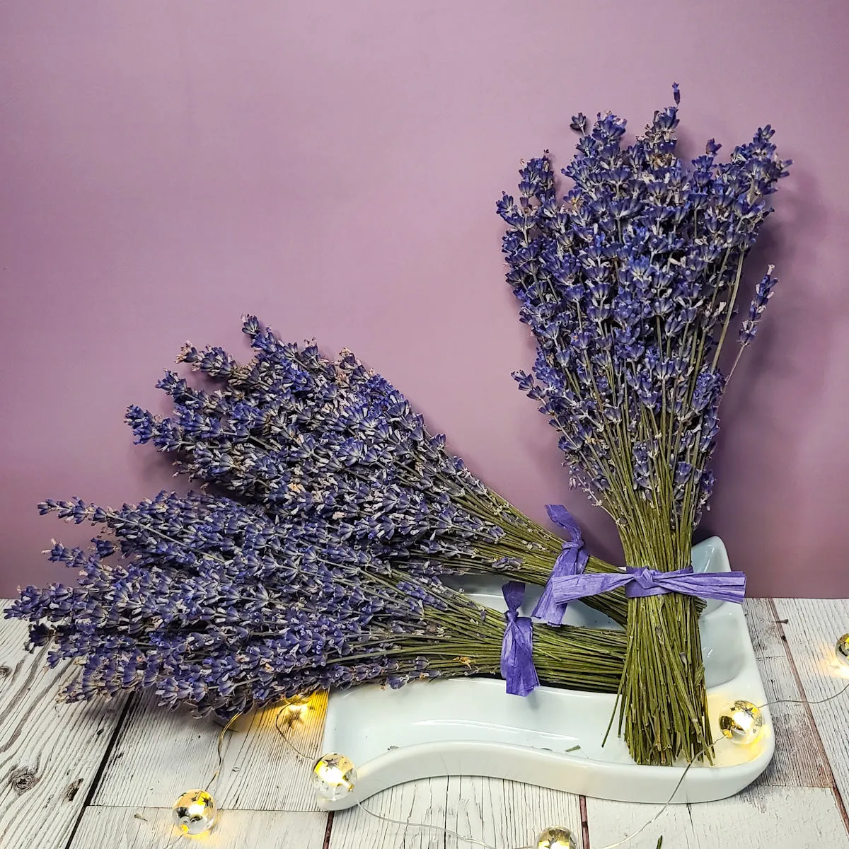 Sachet Dried English Lavender Bouquet