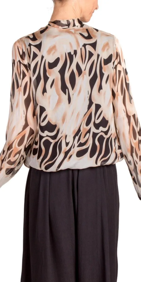 Torino Abstract Blouse